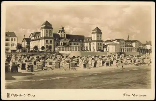 8 Ansichtskarten Binz (Rügen) 1930-1963