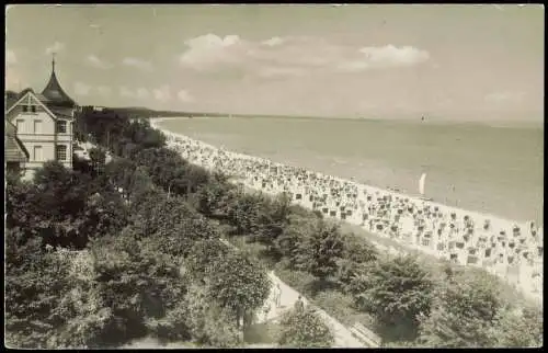 8 Ansichtskarten Binz (Rügen) 1930-1963