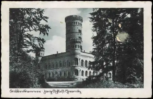 3 Ansichtskarten Lot Binz (Rügen) Jagdschloss Granitz ca.1940