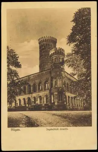 3 Ansichtskarten Lot Binz (Rügen) Jagdschloss Granitz ca.1940