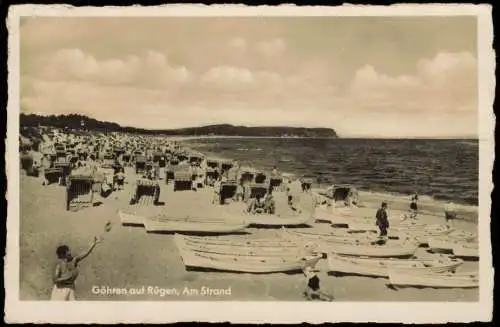 3 Ansichtskarten Göhren (Rügen) Strandansichten ca1960
