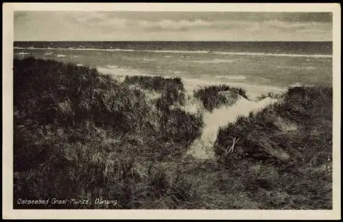 7 Ansichtskarten Graal-Müritz Strand Dünen Windmühle ca.1960