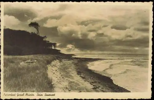 7 Ansichtskarten Graal-Müritz Strand Dünen Windmühle ca.1960