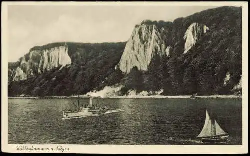 Lot 7 Ansichtskarten Stubbenkammer-Sassnitz Rügen Königsstuhl 1930/1950