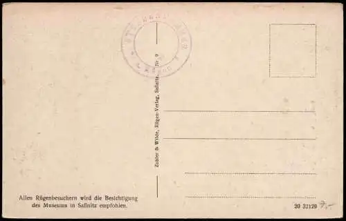 Lot 7 Ansichtskarten Stubbenkammer-Sassnitz Rügen Königsstuhl 1930/1950