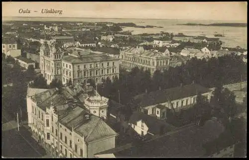 Postcard Oulu (Suomi Finnland) Uleåborg 1913