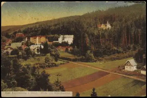 Ansichtskarte Elgersburg Blick ins Körnbachtal. 1925