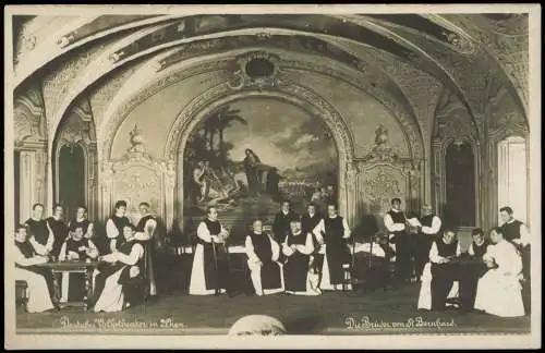 Ansichtskarte Wien Deutsches Volkstheater Die Brüder von St Bernhard. 1929