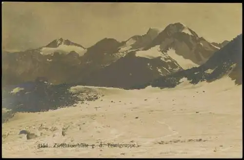 Cartolina .Trentino-Südtirol Zwickauerhütte g.d. Texelgruppe 1909