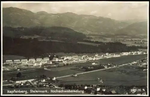 Ansichtskarte Kapfenberg Steiermark. Hochschwabsiedlung. 1941