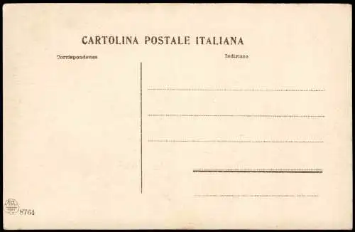 Cartolina Udine Loggia Municipale 1913