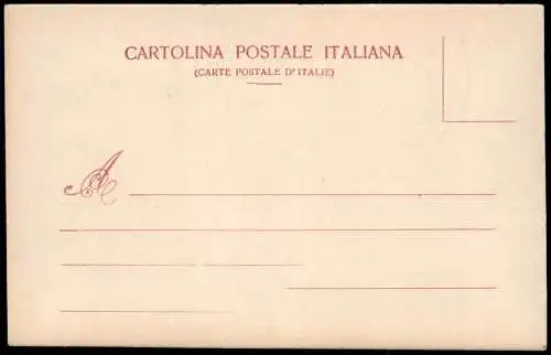 Cartolina .Italien Italia Villa Nazionale 1912