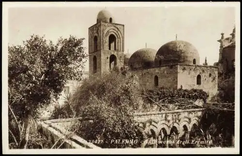 Cartolina Palermo Palermo  Giovanni degli Eremiti 1930  Sicilia Sizilien