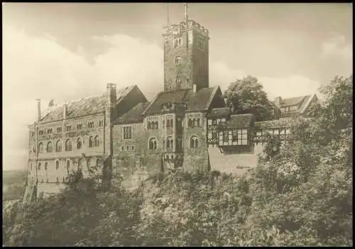 Lot 5 Ansichtskarten Eisenach Die Wartburg ca.1975