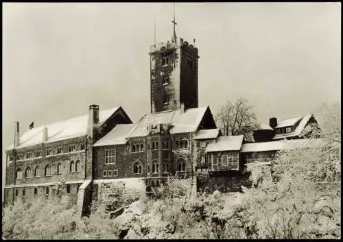 Lot 5 Ansichtskarten Eisenach Die Wartburg ca.1975