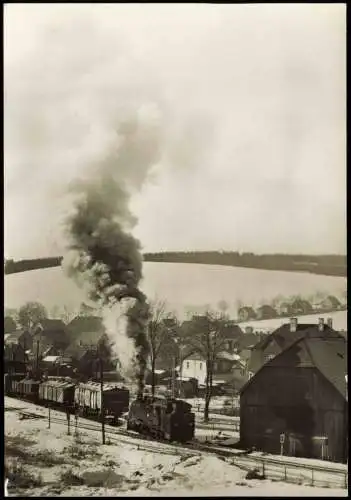 Ansichtskarte Neudorf (Erzgebirge) Lokomotive Schmalspurbahn 991791-5 1970