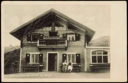 Ansichtskarte Wörgl Alpengasthof Buchacker 1927  Tirol