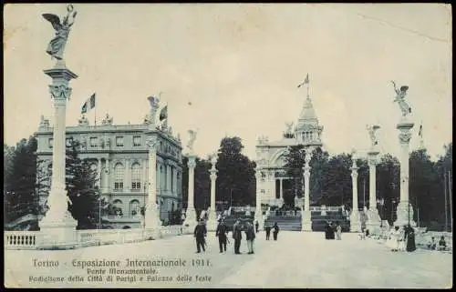 Cartolina Turin Torino Esposizione Internazionale 1911