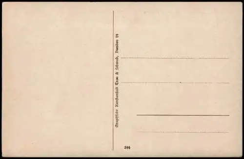 Schmilka Sächsische Schweiz Großer Winterberg (553 m) von Süden gesehen 1911