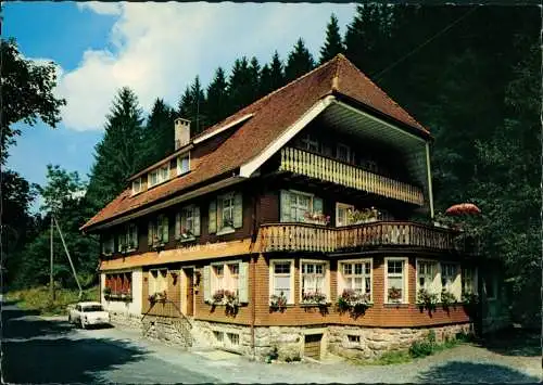 Menzenschwand-St. Blasien Gasthof Pension Waldeck Bes. W. Kapferer 1965