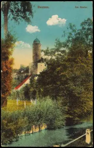 Ansichtskarte Bautzen Budyšin Am Neutor 1916