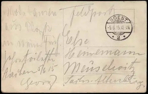 Ansichtskarte Soest Modisch gekleidete Frauen 1915 Privatfoto