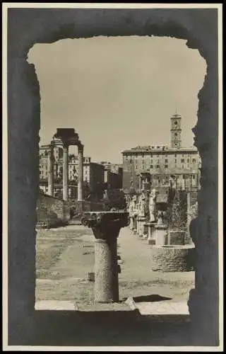 Cartolina Rom Roma Foro Romano Casa delle Vestali 1930