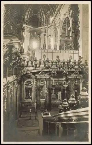 Postcard Vatikanstadt Rom Confessione di S.Pietro Basilica 1930