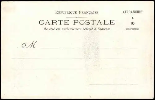 CPA Paris EXPO Perspective des palais Etrangers. 1900