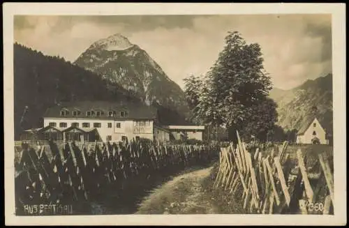 Ansichtskarte Pertisau-Eben am Achensee Stadtpartie Gasthof 1926 Tirol