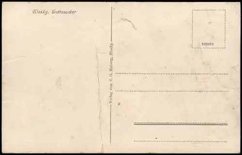 Ansichtskarte Niesky Oberlausitz Niska Gottesacker 1914