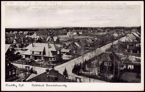 Ansichtskarte Neu-Ödernitz-Niesky Oberlausitz Niska Kolonie Neuoedernitz 1936