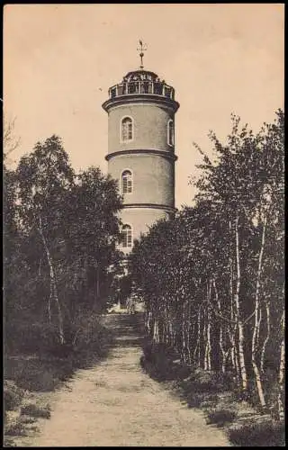 Ansichtskarte Niesky Oberlausitz Niska Partie am Wartturm 1924