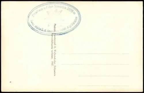 Ansichtskarte Salzburg Hoher Sonnblick Berghütte Bergsteiger Alpen 1927