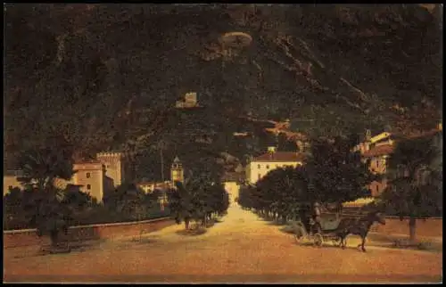 Cartolina Riva del Garda Bahnhofstrasse 1911