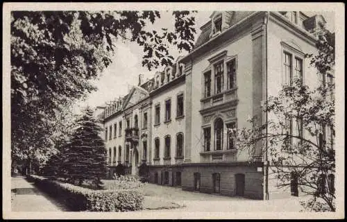 Ansichtskarte Niesky Oberlausitz Niska Diakonissenanstalt Emmaus 1940