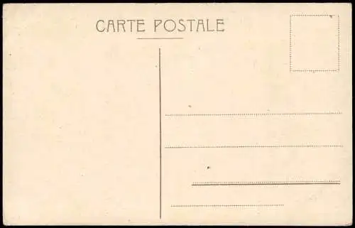 Cartolina Genua Genova (Zena) VIA PARTENOPE E CASTEL DELL'Ovo 1913