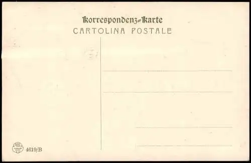 Cartolina Triest Trieste Panorama di Barcola 1912