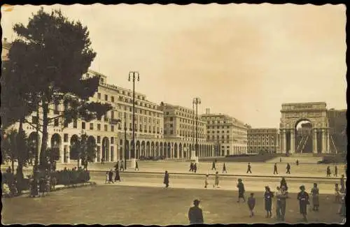 Genua Genova (Zena) Piazza della Vittoria Monumento ai Caduti 1937