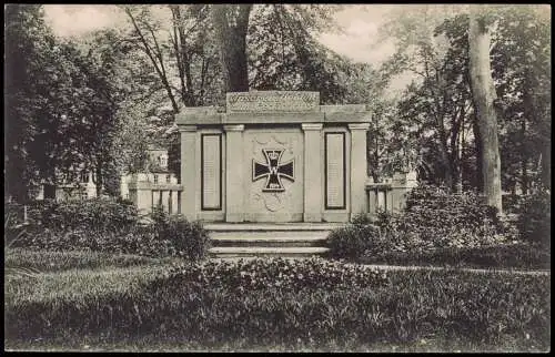 Ansichtskarte Niesky Oberlausitz Niska Kriegerdenkmal WK1 Heldendenkmal 1914