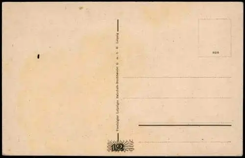 Ansichtskarte Leipzig Hauptbahnhof Straßenbahn Kiosk 1931
