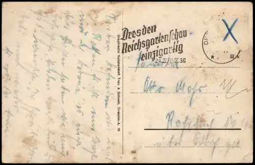 Ansichtskarte .Sachsen Sächsische Schweiz Bergsteiger Kokomotive Esse 1919