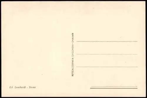 Cartolina Siena Panorama 1931