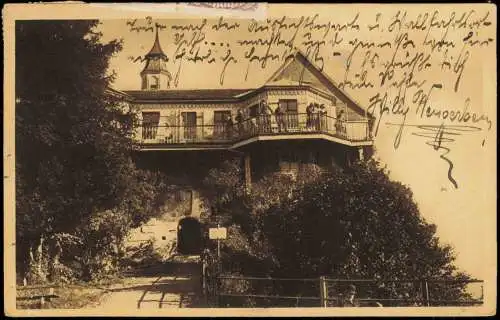 Ansichtskarte Bregenz Gebhardsberg Restaurant 1922