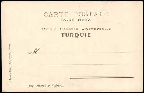 Postcard Bagdad بغداد Cimetière de Cheikh Omar 1913  Iraq Irak