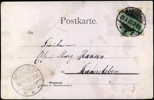 Ostern / Eastern Mädchen und Jungen bemalen Riesen-Osterei 1902