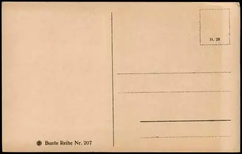 Ansichtskarte  Künstlerkarte Allerseelen junge Frau alter Mann im Kamin 1917