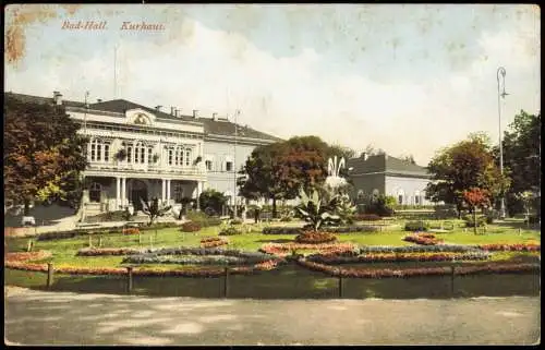 Ansichtskarte Bad Hall Kurhaus 1909