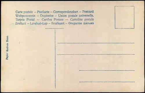 Ansichtskarte  Frau Fotokunst liegend JUGENDSTIL freie Schultern 1908