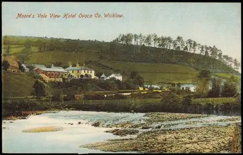 Wicklow Cill Mhantáin Moore's Vale View Hotel Ovoca Co. 1912  Ireland Irland